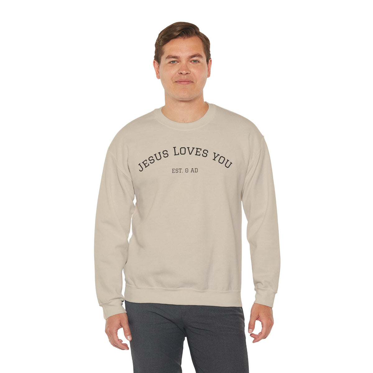 Blessed by Jesus Crewneck Sweatshirt