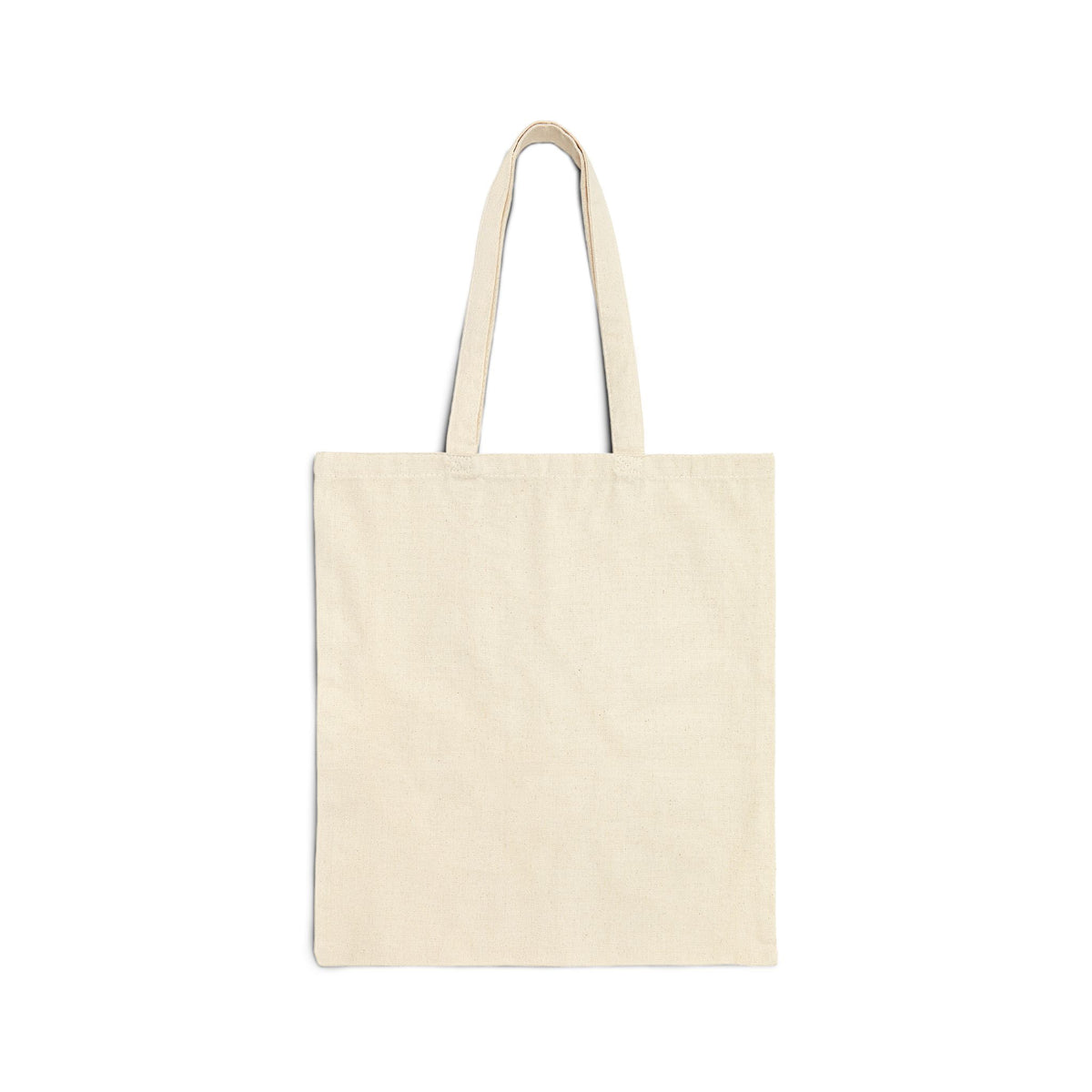 Jesus Loves You Cotton Canvas Tote Bag — Inspirational Faith Grocery & Everyday Shopper