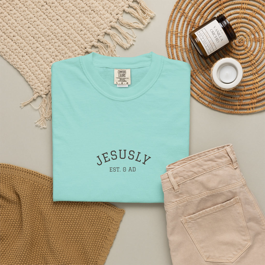 His Mercies Are New Every Morning Back Print Tee | Comfort Colors Christian Shirt