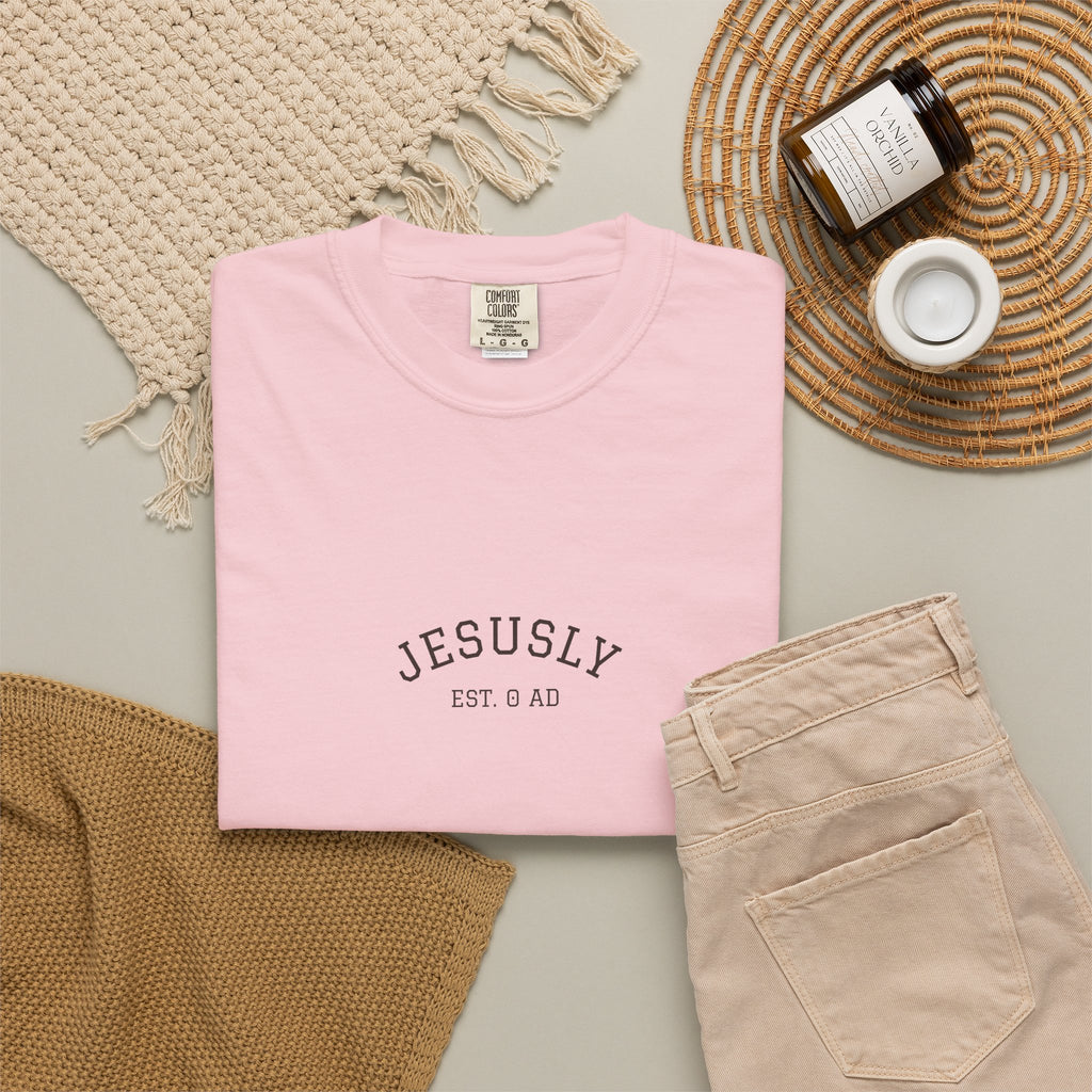 His Mercies Are New Every Morning Back Print Tee | Comfort Colors Christian Shirt