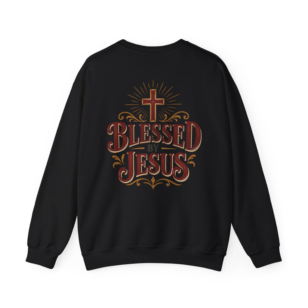 Blessed by Jesus Crewneck Sweatshirt