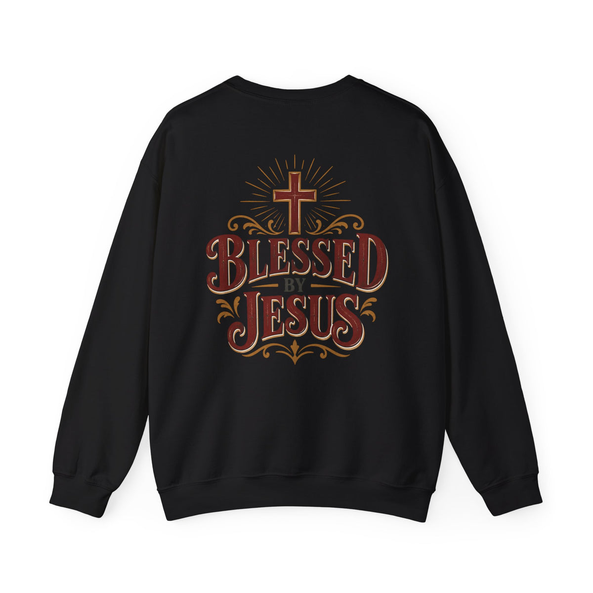 Blessed by Jesus Crewneck Sweatshirt