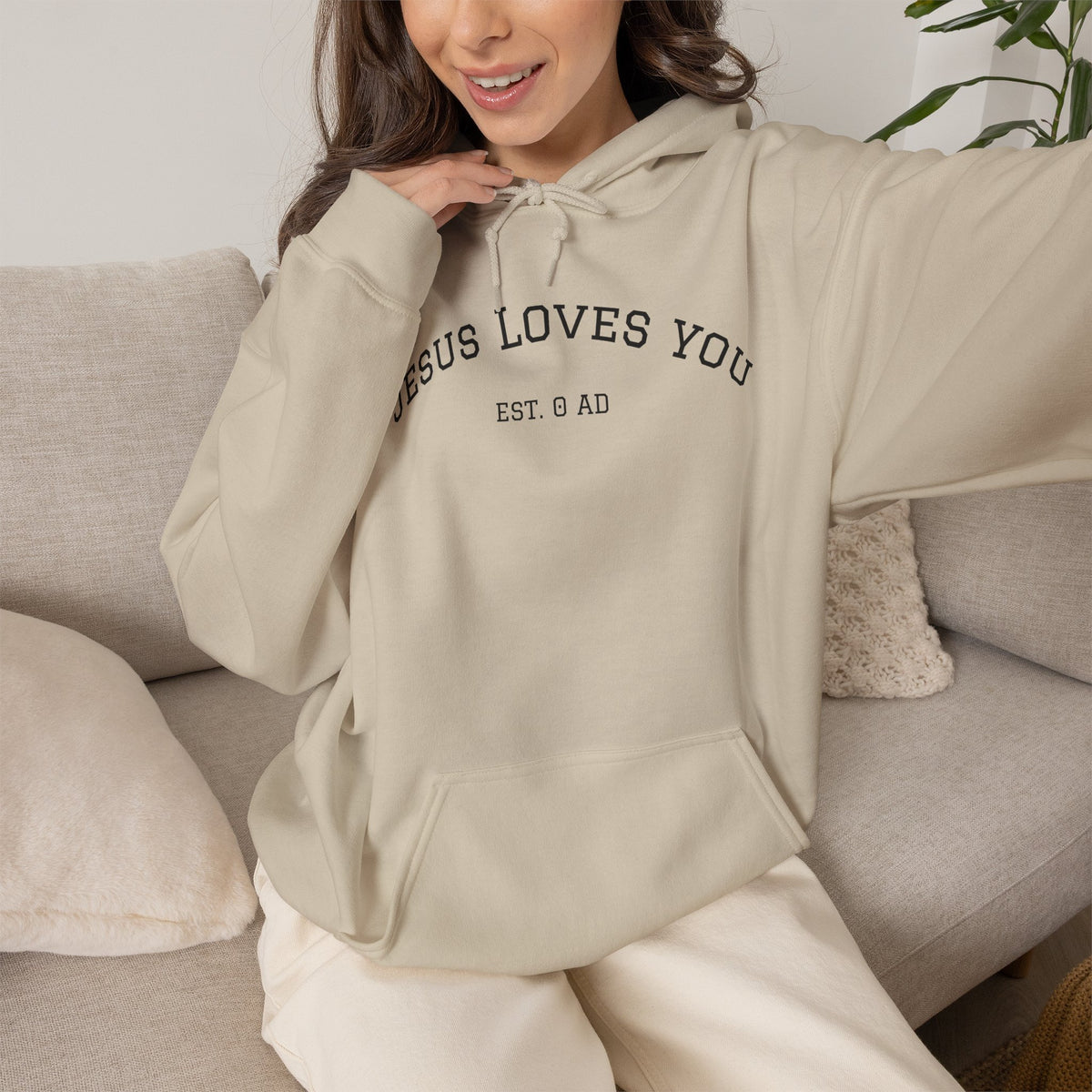 Blessed by Jesus Crewneck Sweatshirt