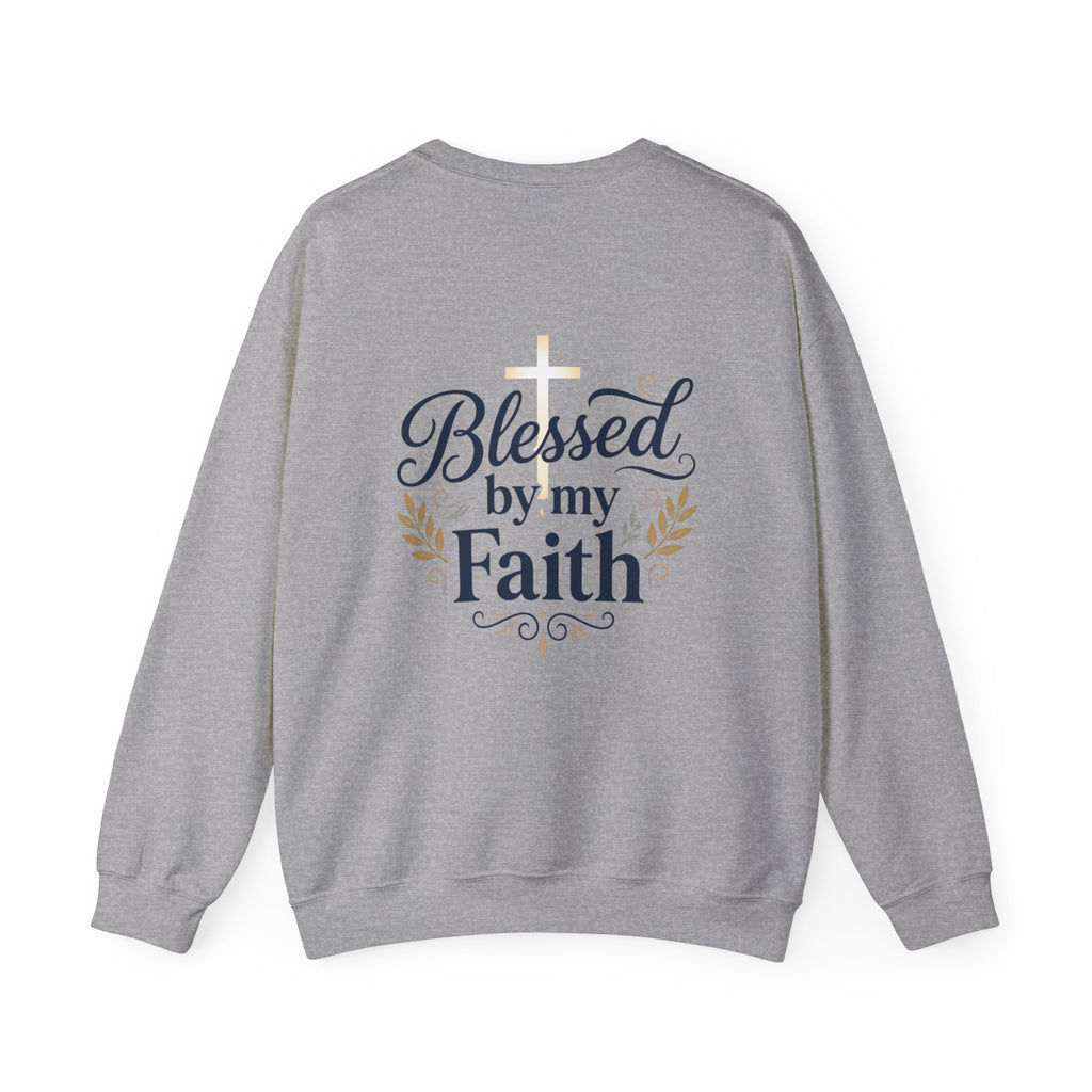 Blessed by Jesus Crewneck Sweatshirt