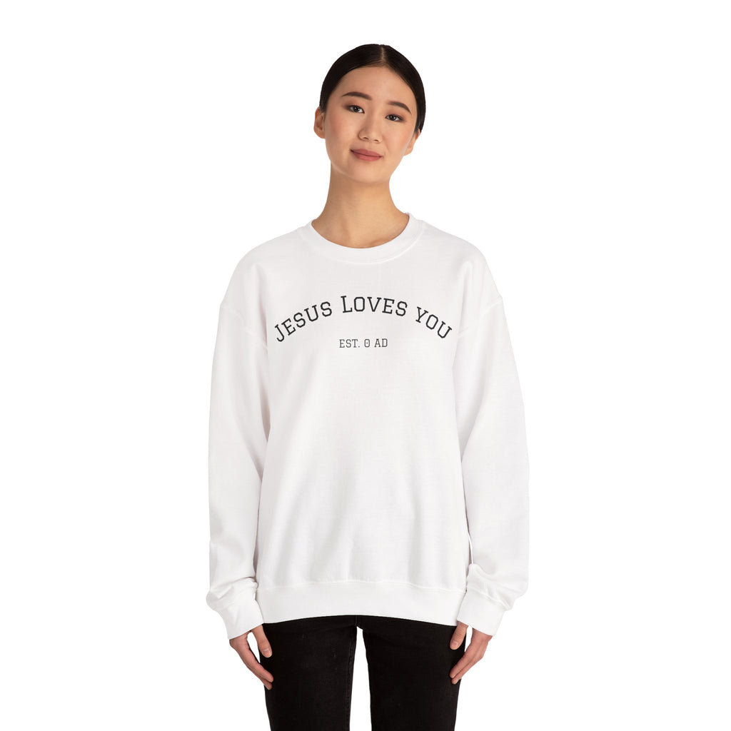 Blessed by Jesus Crewneck Sweatshirt