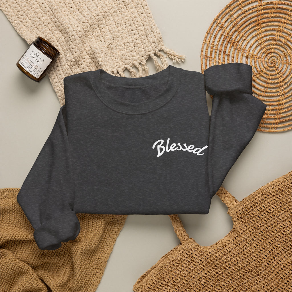 Blessed by Jesus Crewneck Sweatshirt