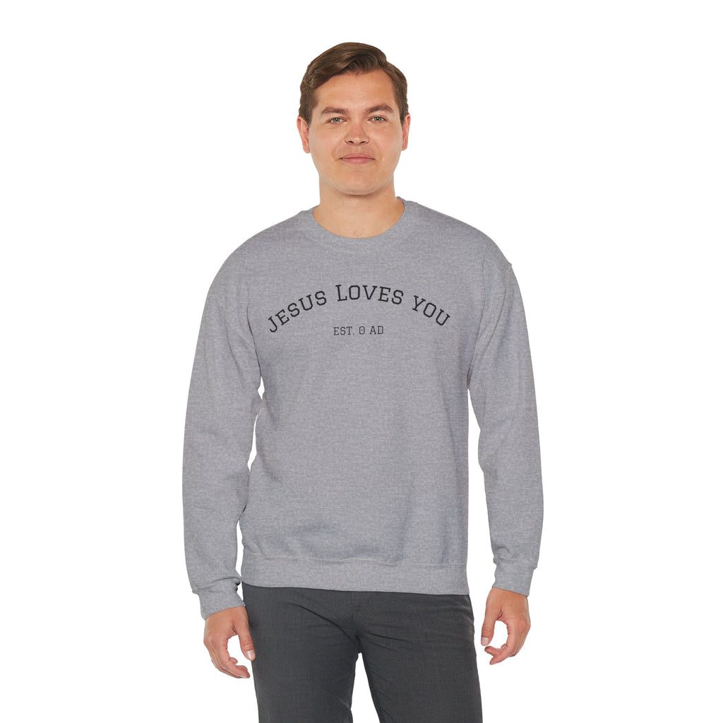 Blessed by Jesus Crewneck Sweatshirt
