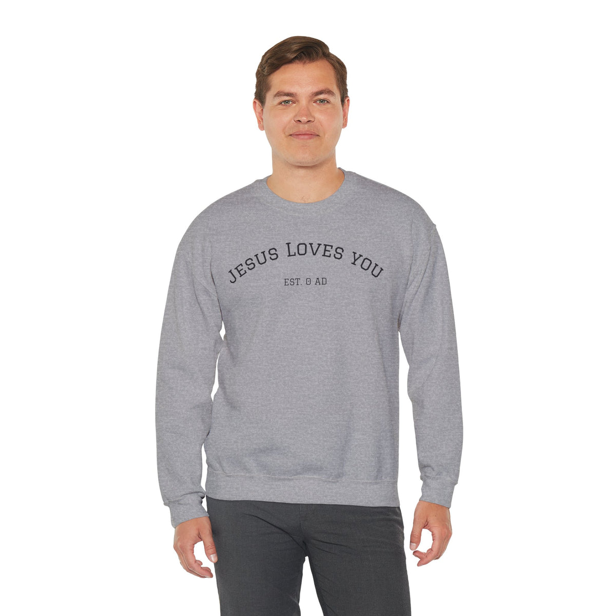 Blessed by Jesus Crewneck Sweatshirt