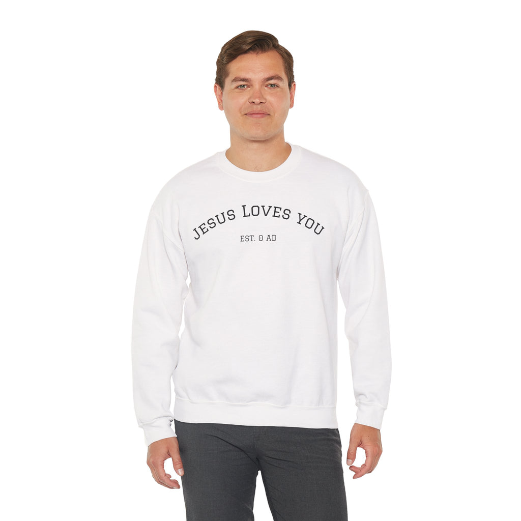 Blessed by Jesus Crewneck Sweatshirt