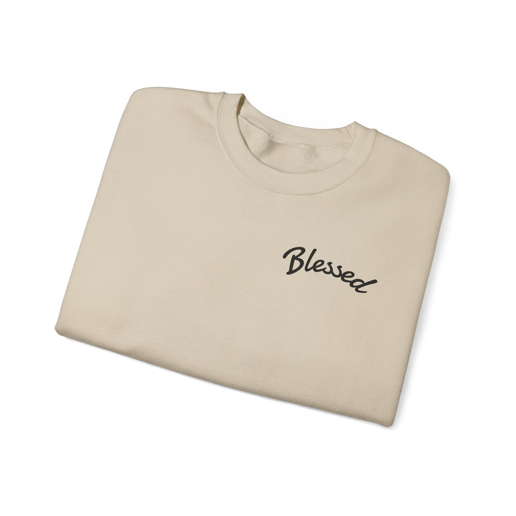 Blessed by Jesus Crewneck Sweatshirt