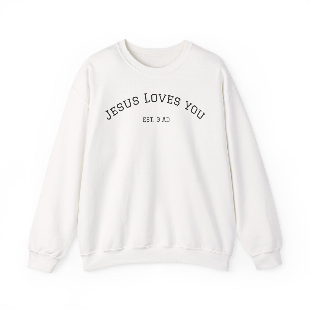 Jesus Loves You Crewneck Sweatshirt