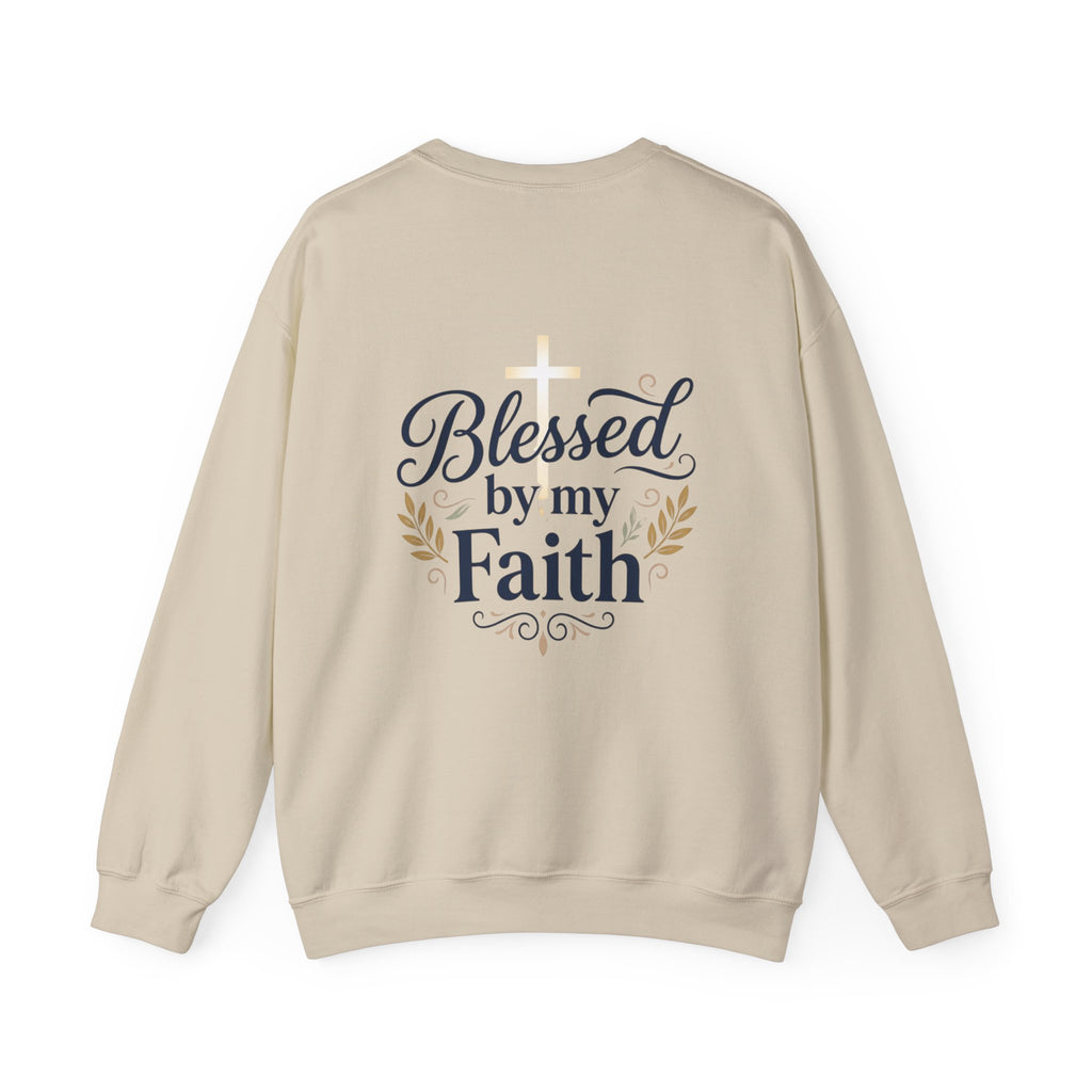 Blessed by Jesus Crewneck Sweatshirt