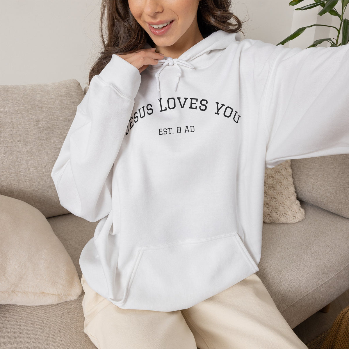Blessed by Jesus Crewneck Sweatshirt