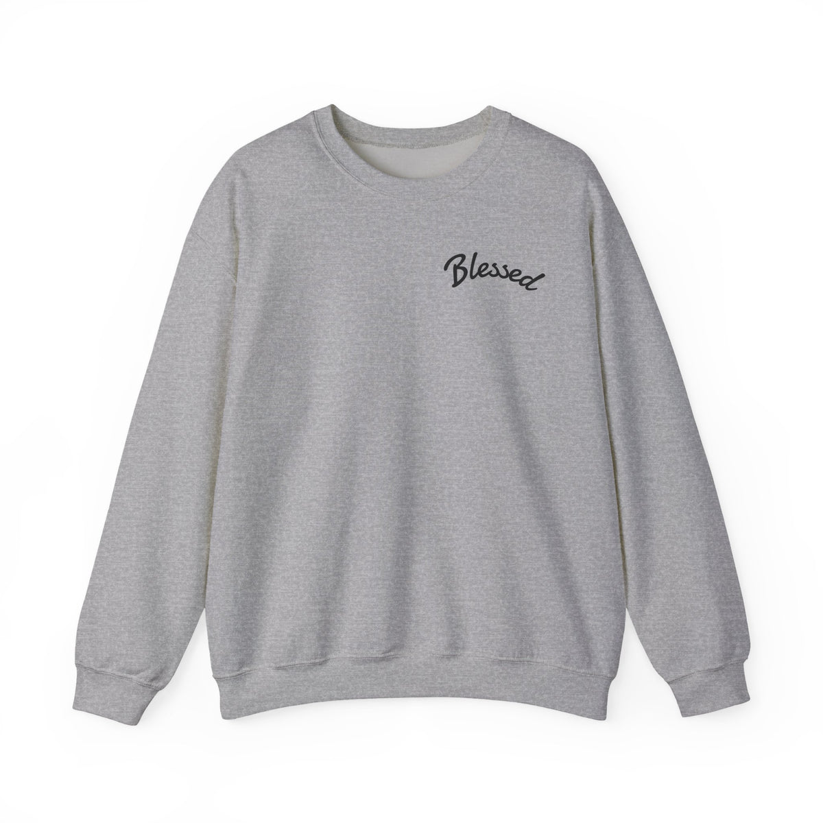 Blessed by Jesus Crewneck Sweatshirt