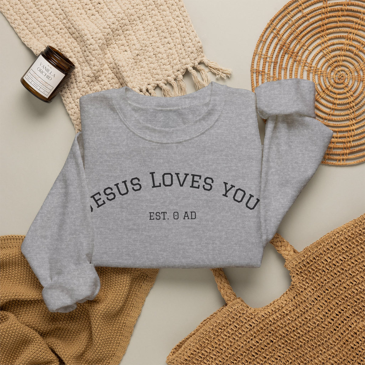 Blessed by Jesus Crewneck Sweatshirt