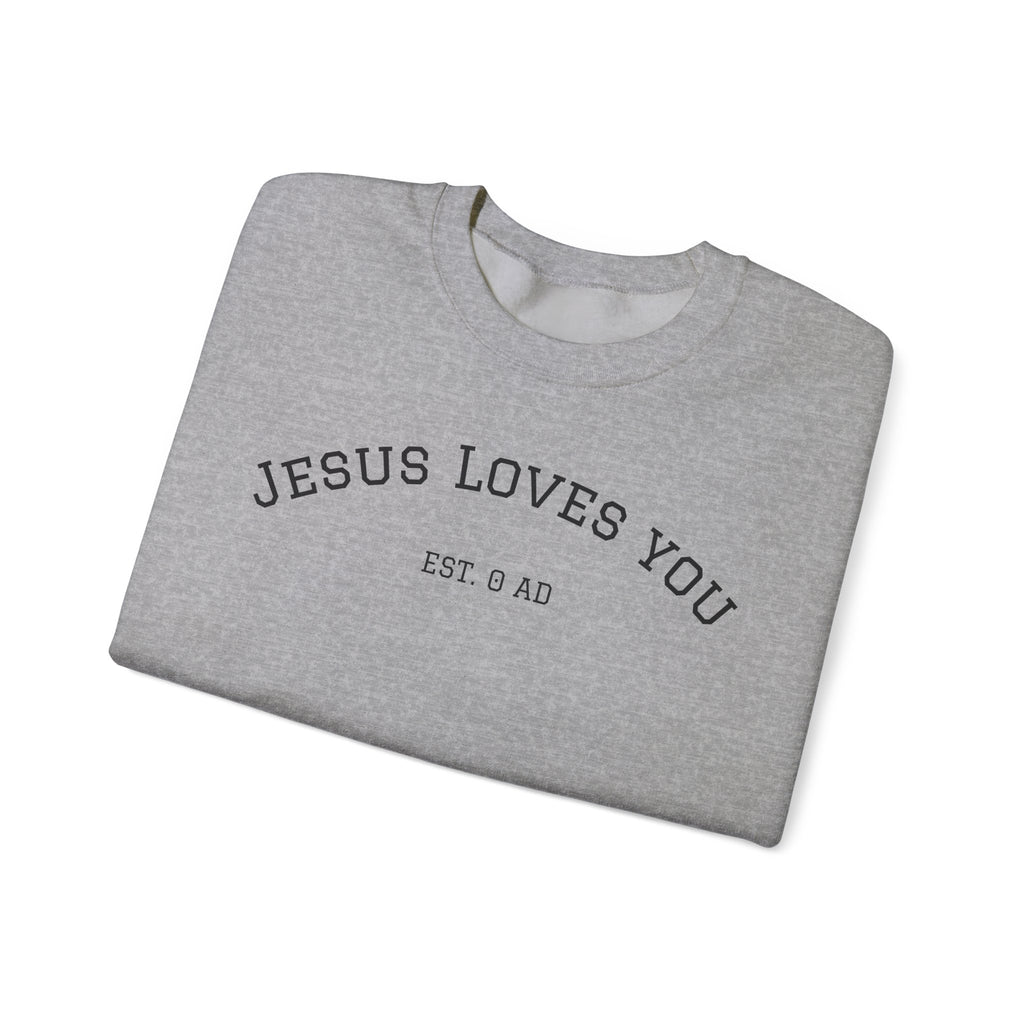 Jesus Loves You Crewneck Sweatshirt