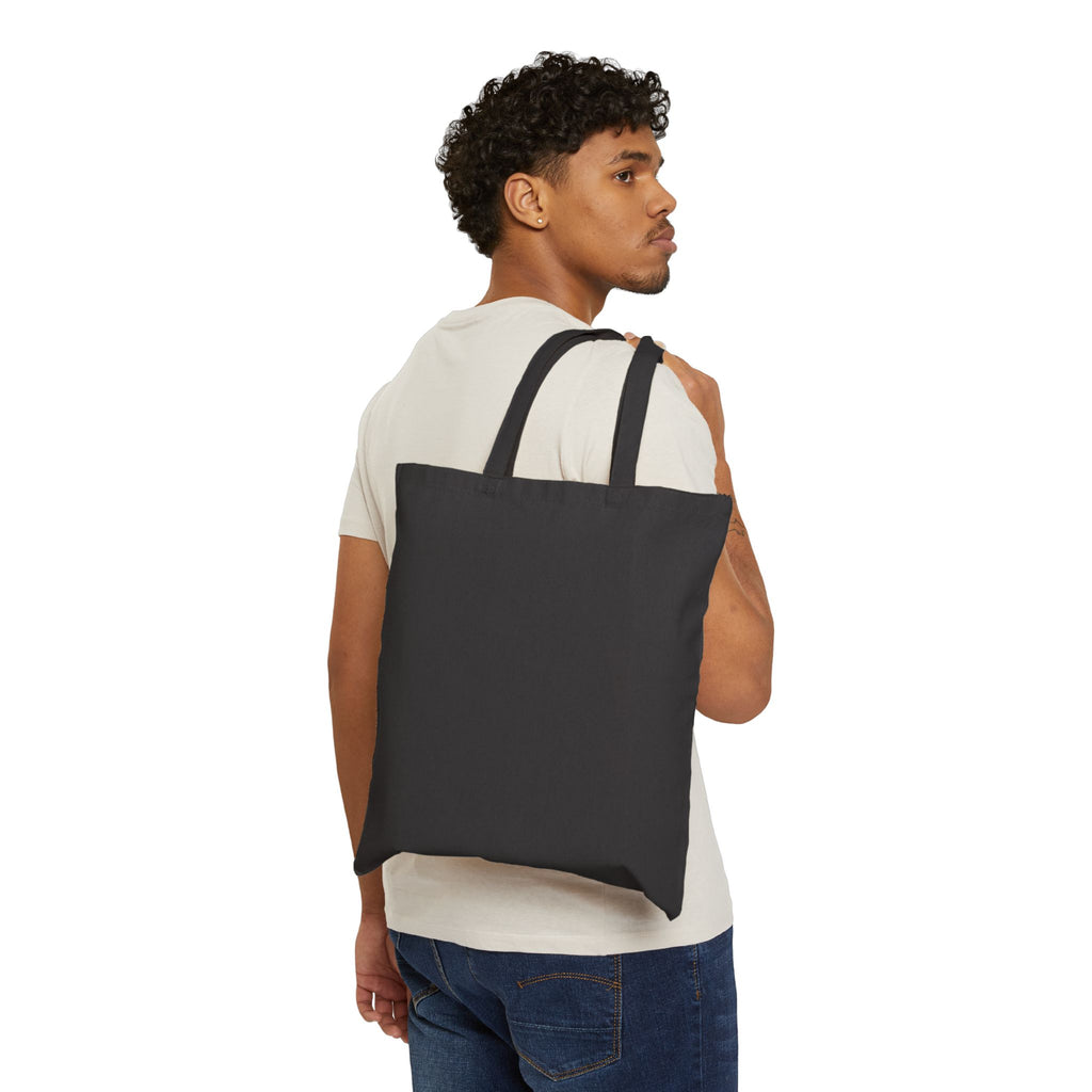 Jesus Loves You Cotton Canvas Tote Bag — Inspirational Faith Grocery & Everyday Shopper