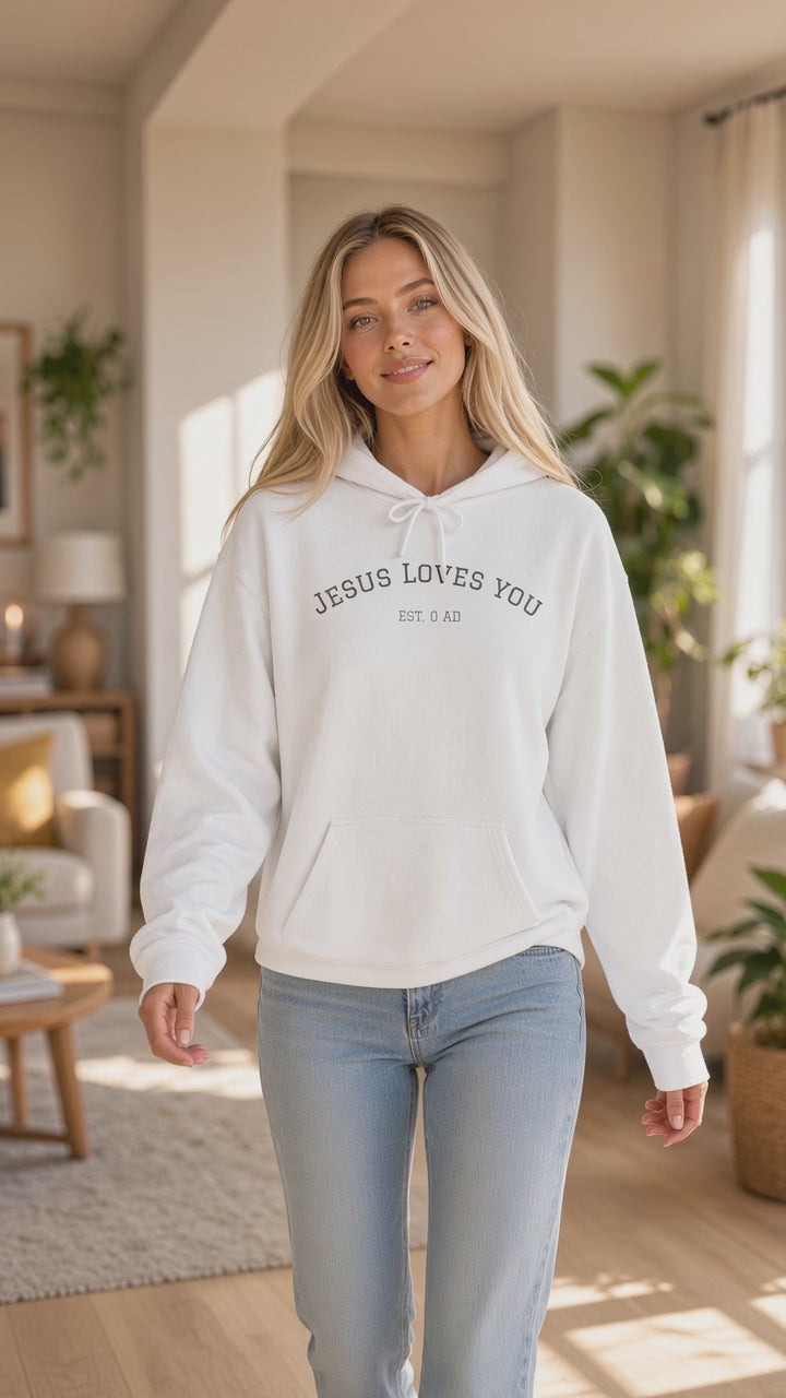 Blessed by Jesus Crewneck Sweatshirt
